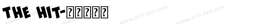The Hit字体转换